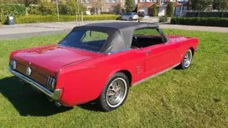 1966 Ford Mustang convertible red — photo 4