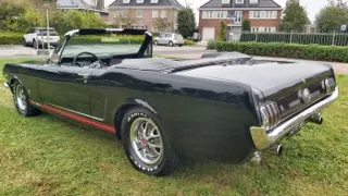 1966 Ford Mustang convertible black — photo 4