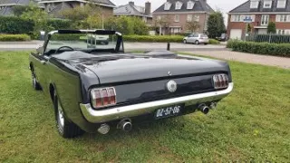1966 Ford Mustang convertible black — photo 20