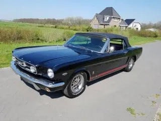 1966 mustang convertible black — photo 10