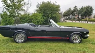 1966 Ford Mustang convertible black — photo 11