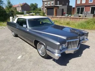 1970 Cadillac Coupe de Ville grey — photo 25