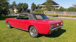 1966 Ford Mustang convertible red — photo 20