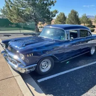 1957 Chevrolet Bel Air sedan — photo 1