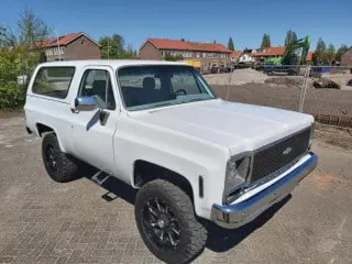 1979 Chevrolet Blazer 4x4 white — photo 9