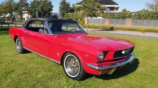 1966 Ford Mustang convertible red — photo 10