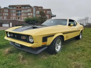 1971 Ford Mustang Mach1 grabber yellow