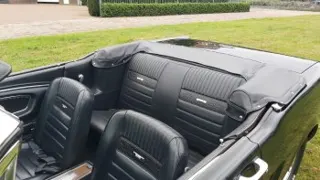 1966 Ford Mustang convertible black — photo 3