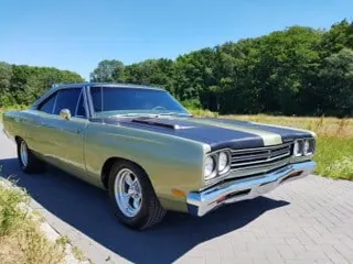 1969 Plymouth Road Runner Forrest green — photo 47
