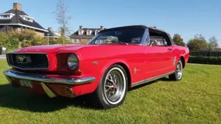 1966 Ford Mustang convertible red — photo 15