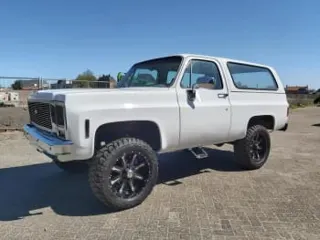 1979 Chevrolet Blazer 4x4 white — photo 1