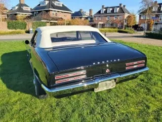 1967 Pontiac Firebird convertible white top — photo 17
