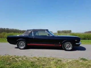 1966 mustang convertible black — photo 20