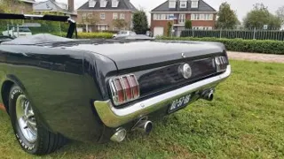 1966 Ford Mustang convertible black — photo 12
