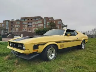 1971 Ford Mustang Mach1 grabber yellow — photo 23