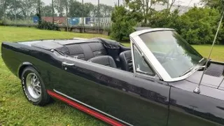 1966 Ford Mustang convertible black — photo 9