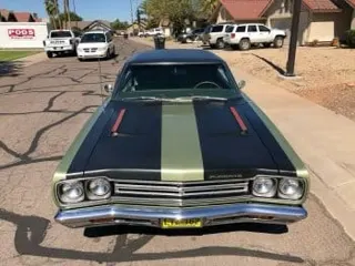 1969 Plymouth Road Runner Forrest green — photo 22
