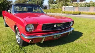 1966 Ford Mustang convertible red — photo 9