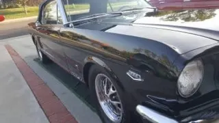 1966 mustang convertible black — photo 8