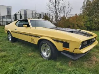 1971 Ford Mustang Mach1 grabber yellow — photo 30
