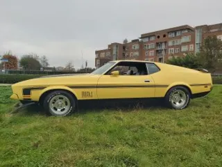 1971 Ford Mustang Mach1 grabber yellow — photo 6