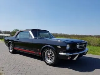 1966 mustang convertible black — photo 15
