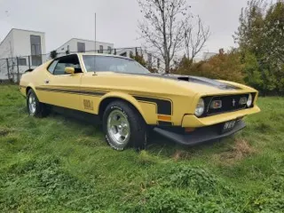 1971 Ford Mustang Mach1 grabber yellow — photo 17