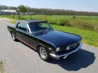 1966 mustang convertible black — photo 28