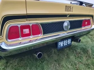 1971 Ford Mustang Mach1 grabber yellow — photo 19