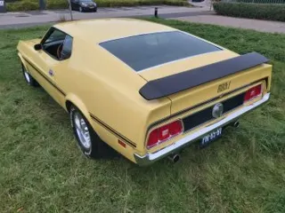 1971 Ford Mustang Mach1 grabber yellow — photo 29