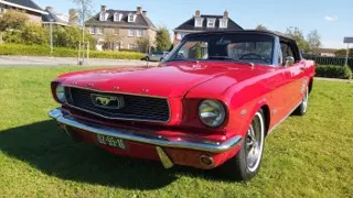 1966 Ford Mustang convertible red — photo 6