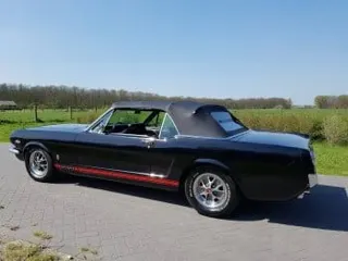 1966 mustang convertible black — photo 19