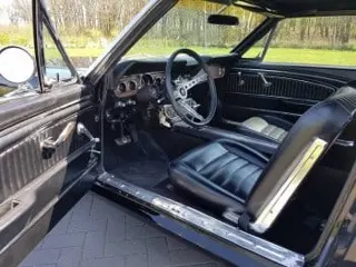 1966 mustang convertible black — photo 22