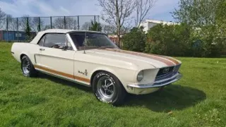 1968 Ford Mustang convertible White — photo 6