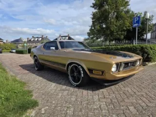 1973 Ford Mustang Mach1 gold — photo 8