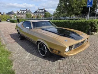 1973 Ford Mustang Mach1 gold — photo 11