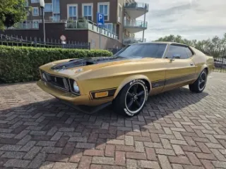 1973 Ford Mustang Mach1 gold — photo 12