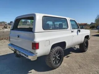 1979 Chevrolet Blazer 4x4 white — photo 34