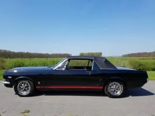 1966 mustang convertible black — photo 27