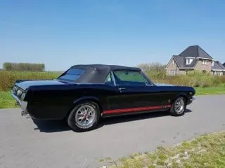 1966 mustang convertible black — photo 11