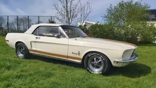 1968 Ford Mustang convertible White — photo 14