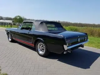 1966 mustang convertible black — photo 30