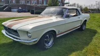 1968 Ford Mustang convertible White — photo 9