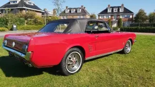 1966 Ford Mustang convertible red — photo 2