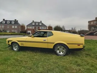 1971 Ford Mustang Mach1 grabber yellow — photo 10