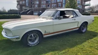 1968 Ford Mustang convertible White — photo 4