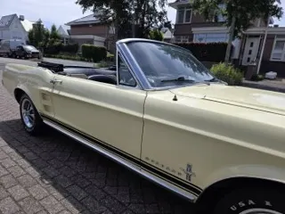1967 Ford Mustang Convertible Springtime Yellow — photo 2