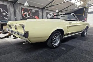 1967 Ford Mustang Convertible Springtime Yellow — photo 3