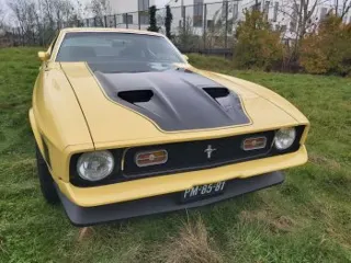 1971 Ford Mustang Mach1 grabber yellow — photo 11