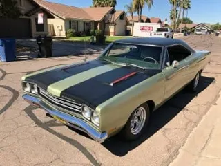1969 Plymouth Road Runner Forrest green — photo 2